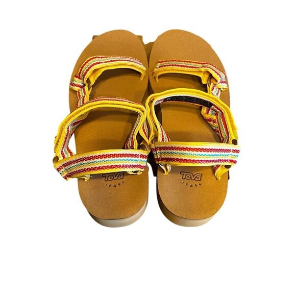 Teva Midform Universal Womens 9 Walking Sandals woven Multicolor hiking comfort - Picture 4 of 7